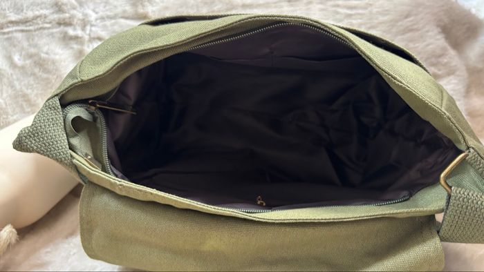 Sac à bandoulière amérindien vert armée neuf – style bohème western vintage - photo numéro 6