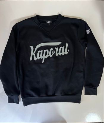 🔥 Sweat Kaporal noir – Taille M 🔥
