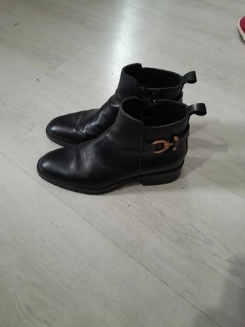 Bottines cuir Alpe cuir taille 37