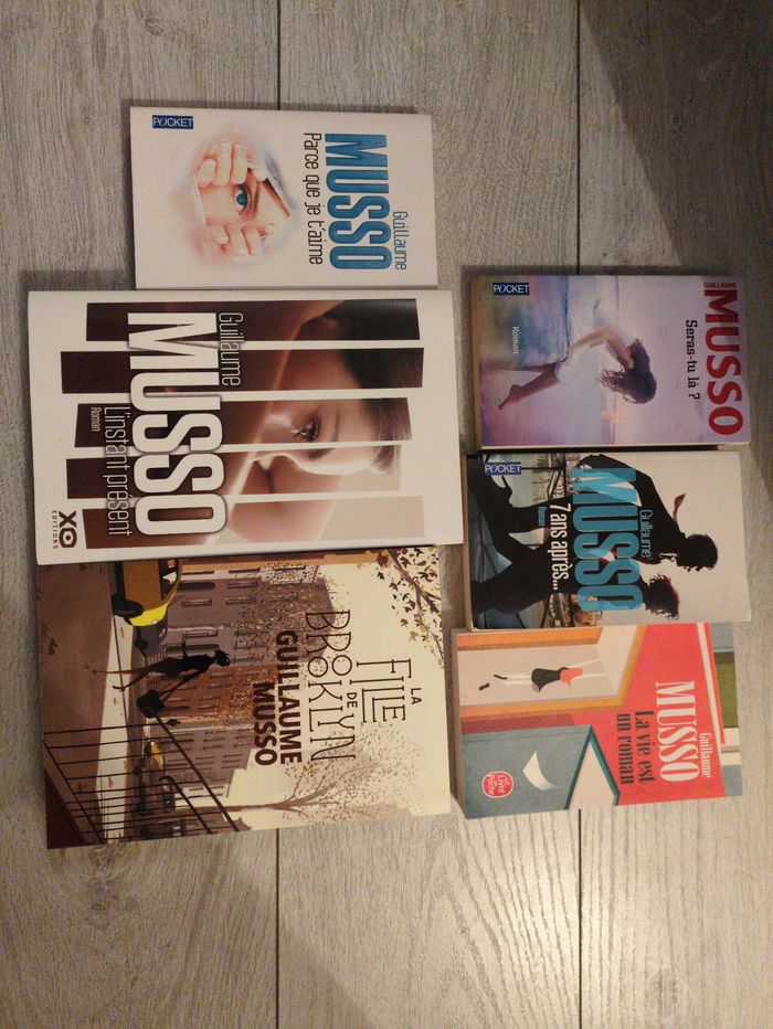 Lot livres Guillaume Musso