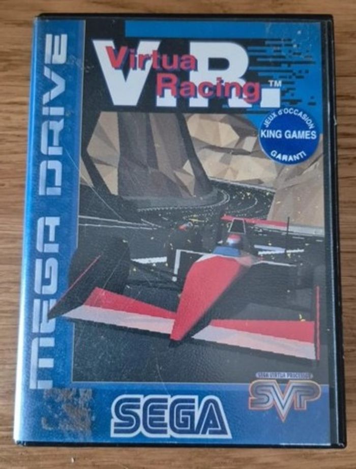 Jeu Virtual Racing Sega Megadrive - Complet Pal Fr / Eur CIB