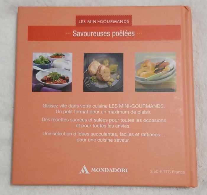 Livre cuisine Savoureuses poêlées - photo numéro 2