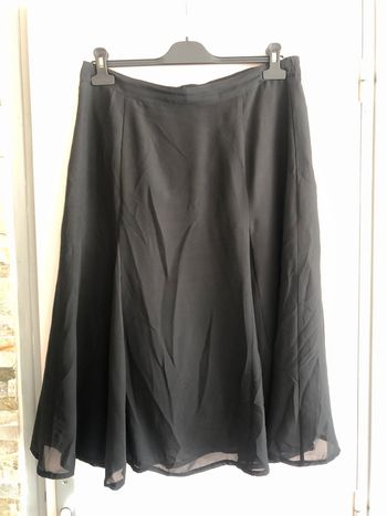 Jupe noire doublée 44 Berger du Nord