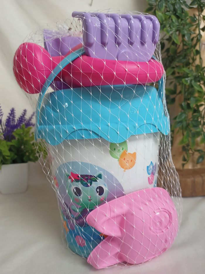 Seau de plage gabby's dollhouse - photo numéro 3