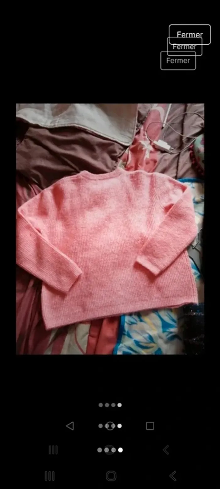 Pull col en strass - photo numéro 4