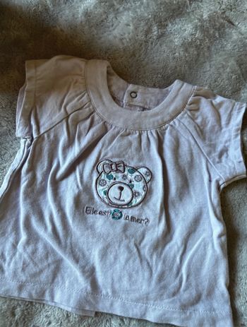 T-shirt 3 mois