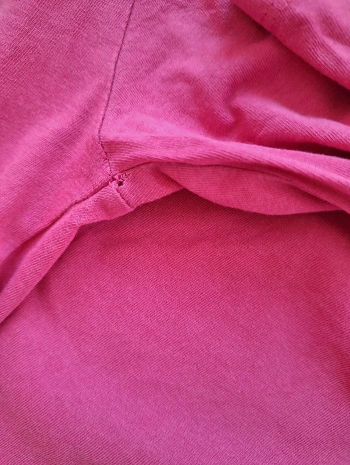 Lot 3 t-shirts 8 ans enfant fille NKY et Orchestra rose, bleu et marron - photo numéro 6