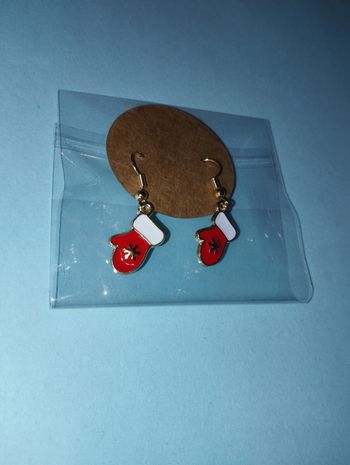 Boucle d'oreille noël