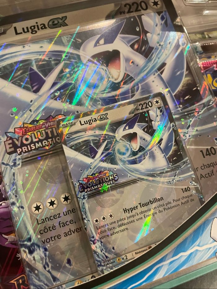 Coffret Lugia EX de 6 boosters Pokémon - Reconditionné - photo numéro 2