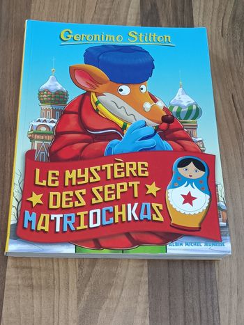 Livre Géronimo Stilton - Le mystère des 7 matriochkas