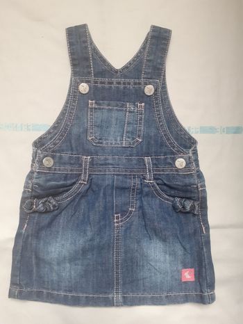 Robe salopette en jean