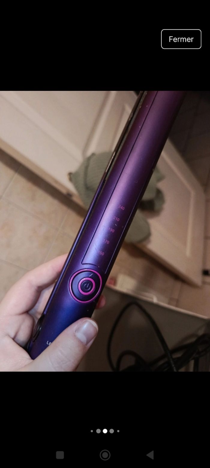 Lisseur cheveux violet Lee stafford - photo numéro 5