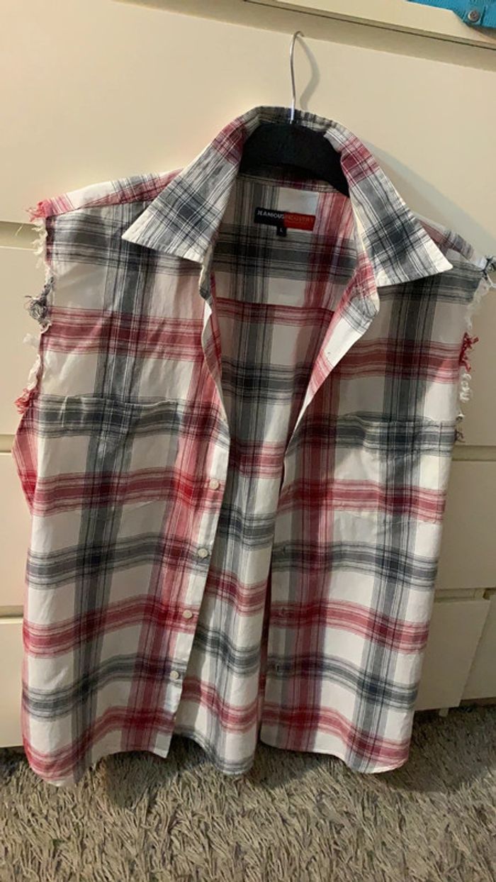 Jolie chemise sans manche (taille L) - photo numéro 2
