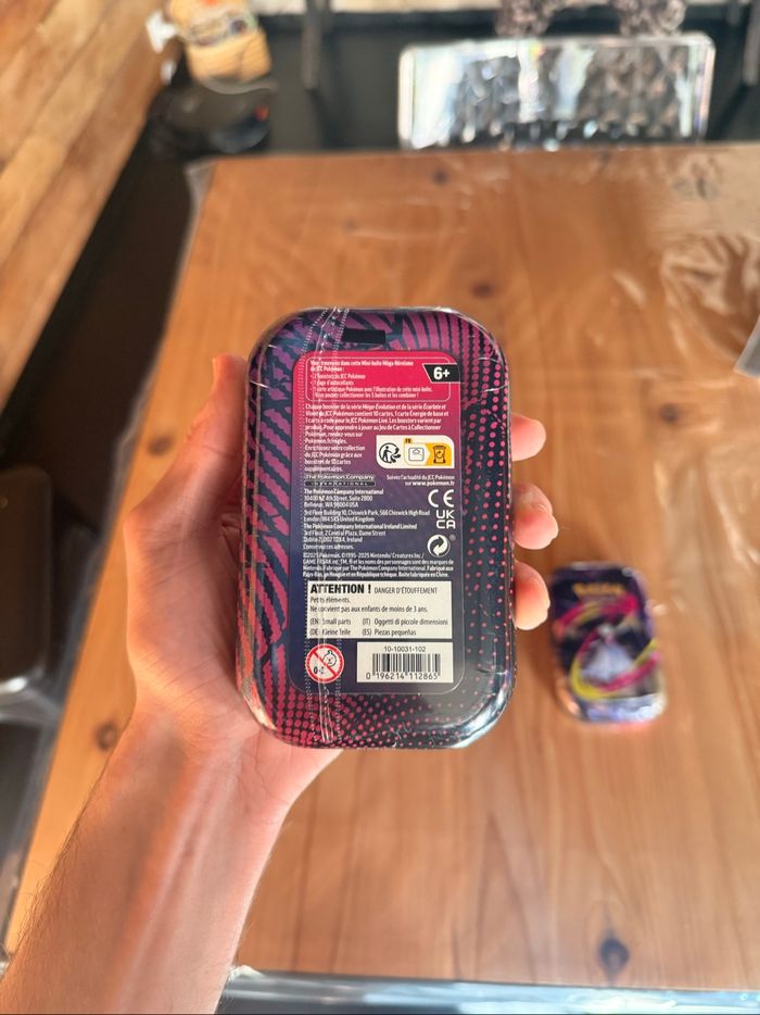 Mini tin Pokémon - Mega-Evolution Lucario - photo numéro 2