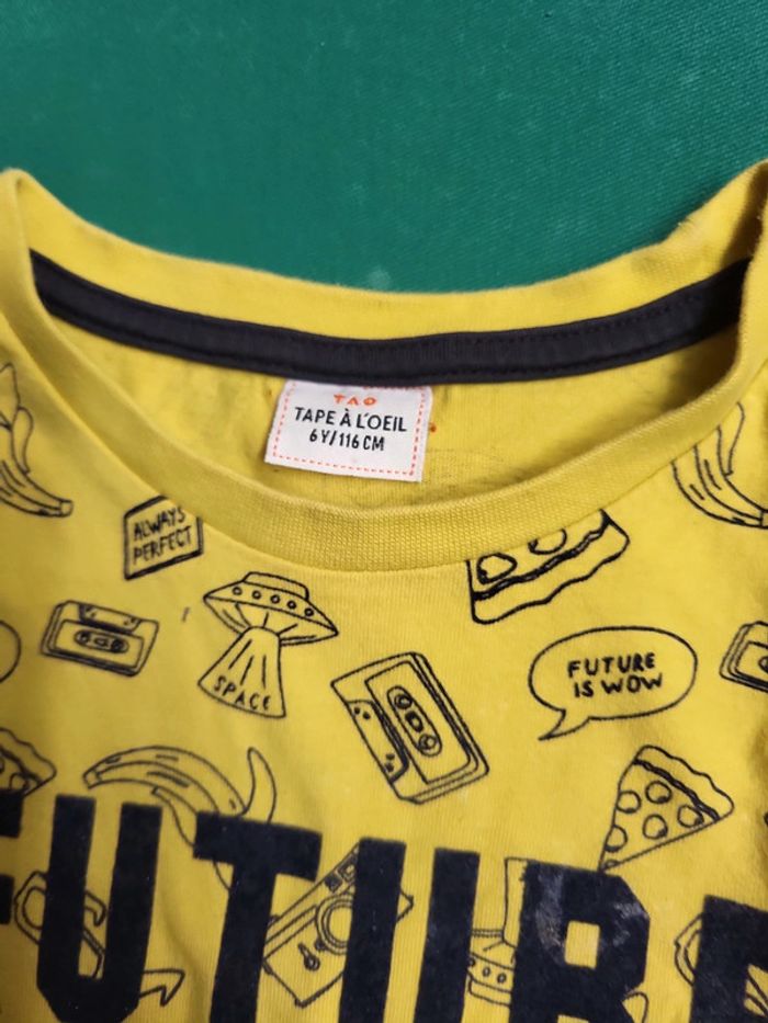 Tee shirt manche courte 6 ans tape a l oeil - photo numéro 4