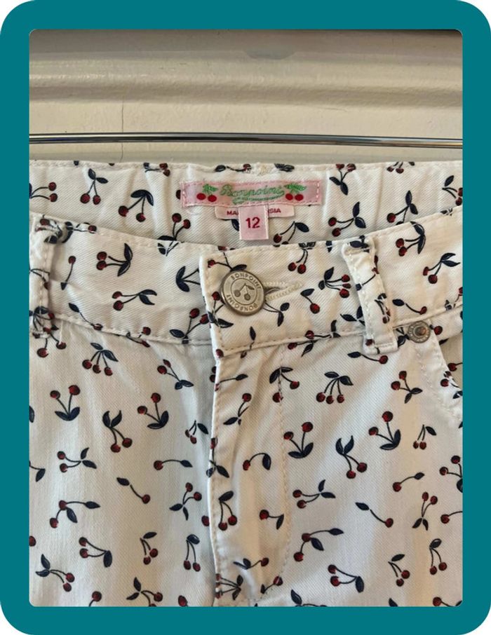 Pantalon court cerises 12 ans - Bonpoint - photo numéro 3