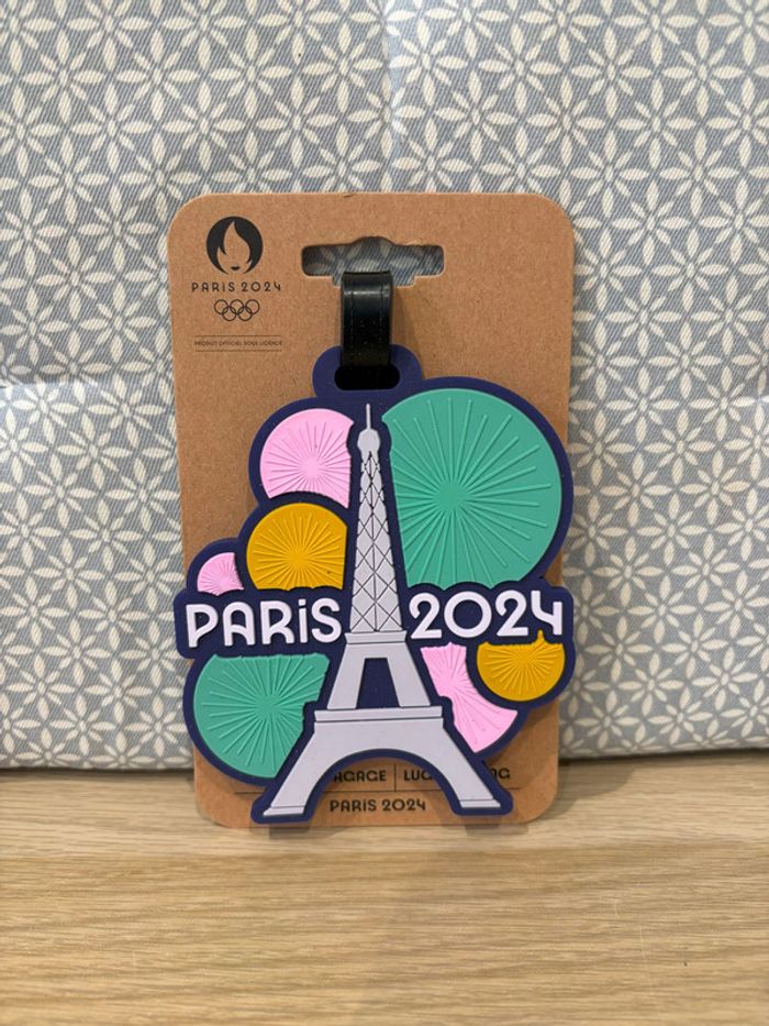 Etiquette à Bagages "Tour Eiffel Pastel" JO Paris 2024