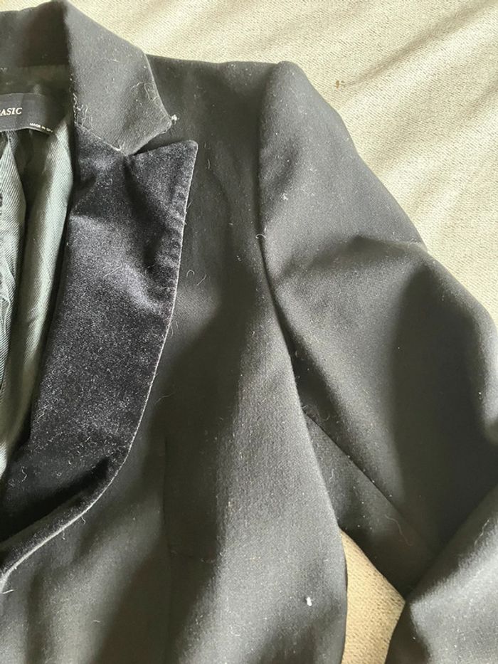 Blazer noir Zara – Taille S - photo numéro 3