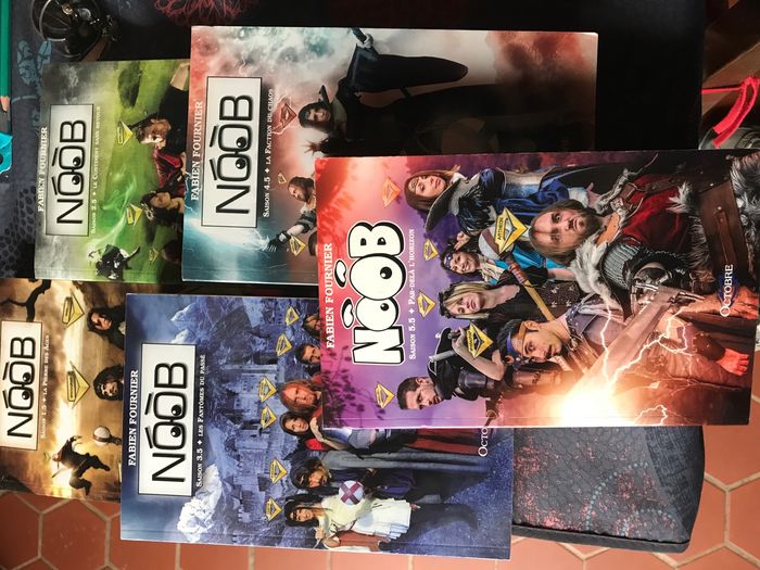 5 livres Noob Fabien  Fournier