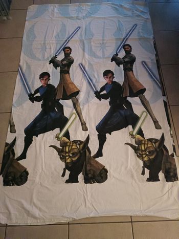 Housse de couette+ taie d'oreiller 