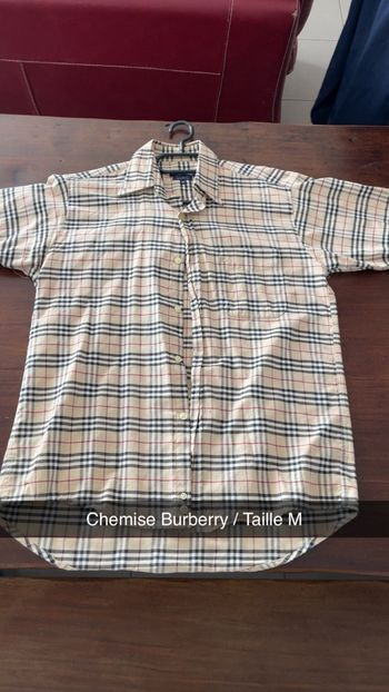 Chemise Burberry