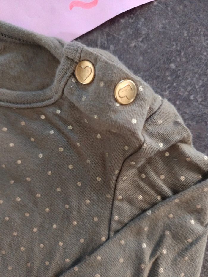 Robe kaki 6 mois - photo numéro 3