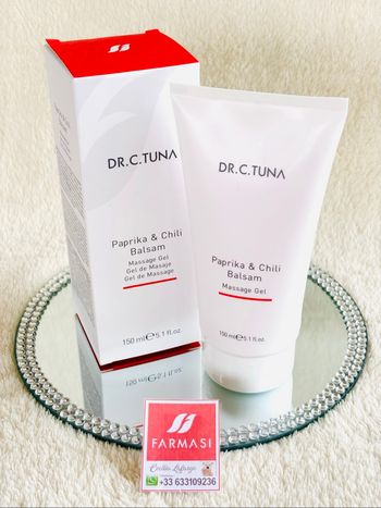 Gel de masaje Paprika y Chile rojo Farmasi Dr C.Tuna