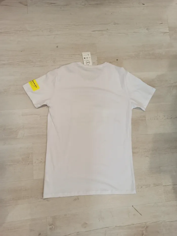 Tee shirt blanc homme avec poche xl - photo numéro 3