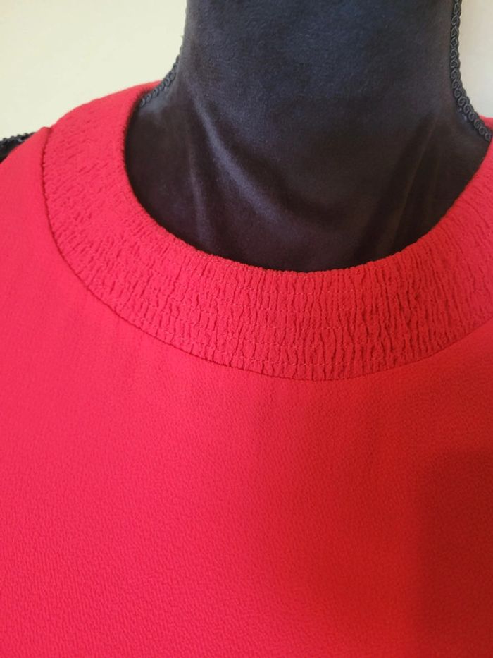 Belle robe rouge Zara 34 - photo numéro 3