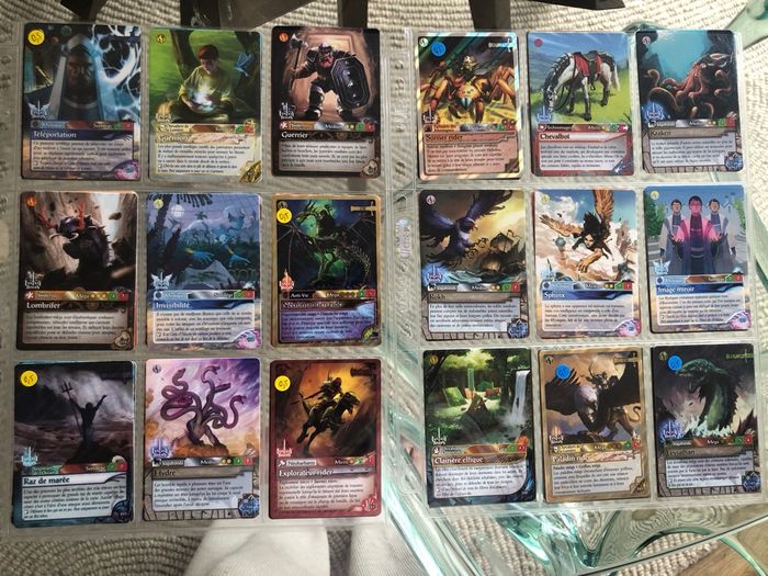 Lot de 36 cartes Fantasy Riders