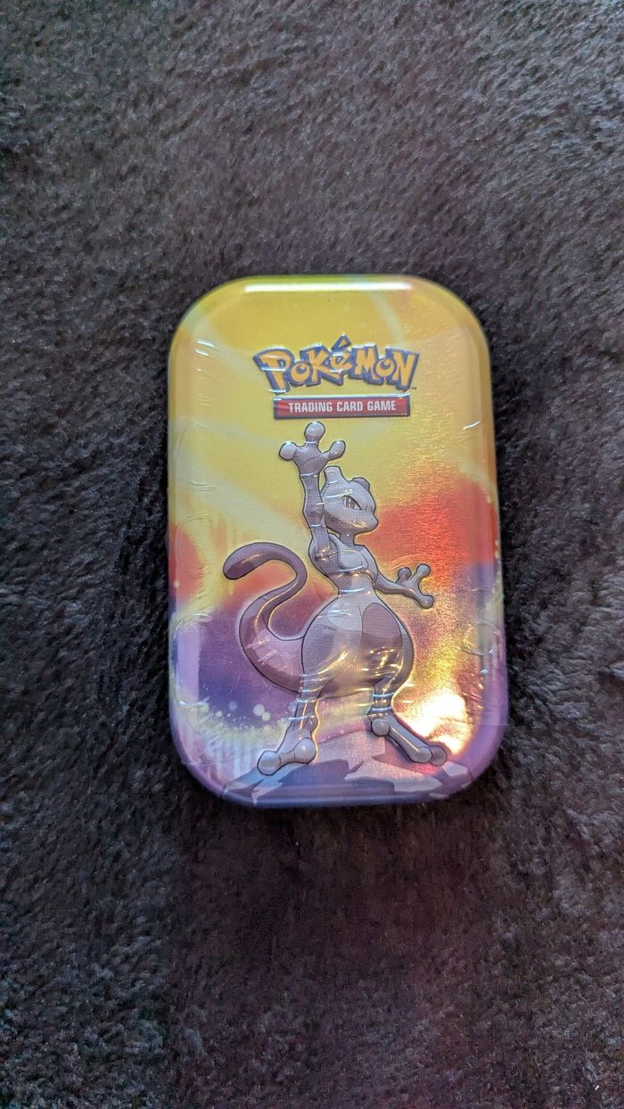 Lot de 2 mini tin Kanto 2025 réservé