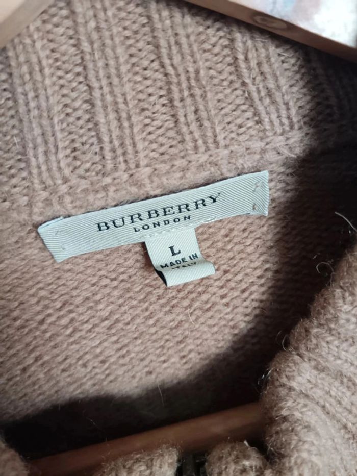 C29 gilet vintage beige Burberry L - photo numéro 4