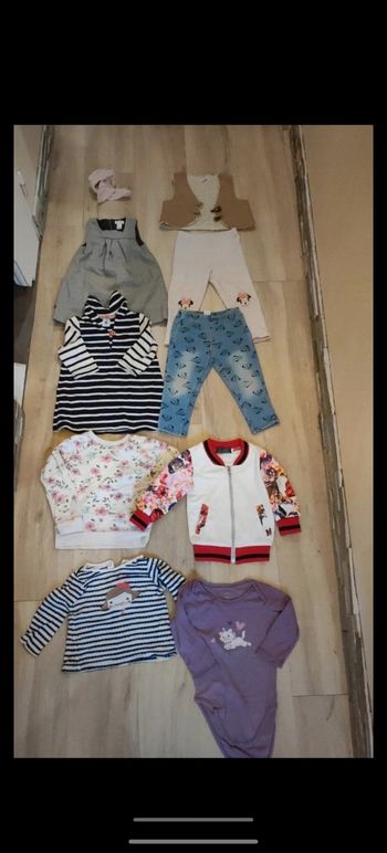 Lot 12 mois fille