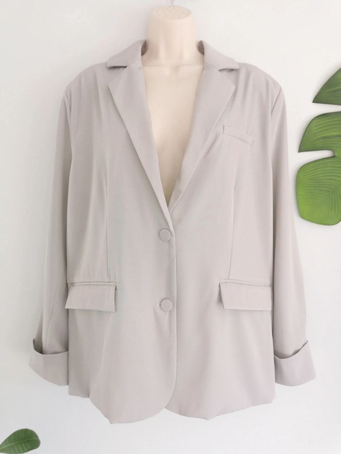 Blazer oversize lilas/gris 4th & Reckless Taille 40 - photo numéro 6