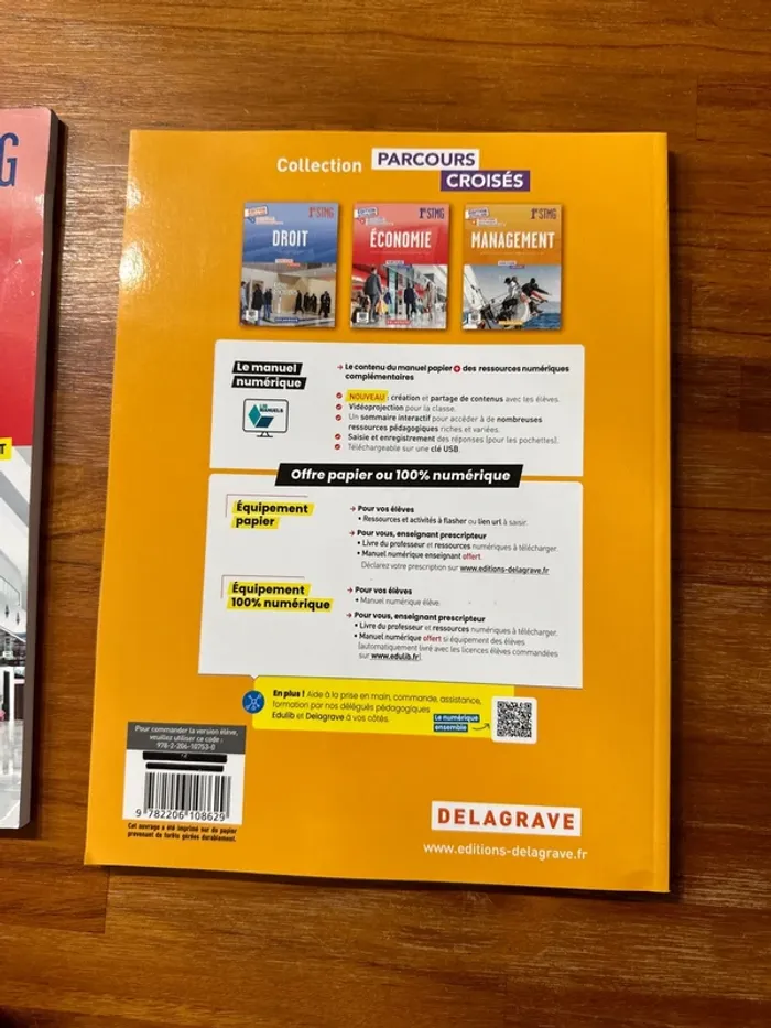 Lot de 2 livre 1re STMG économie et management - photo numéro 4