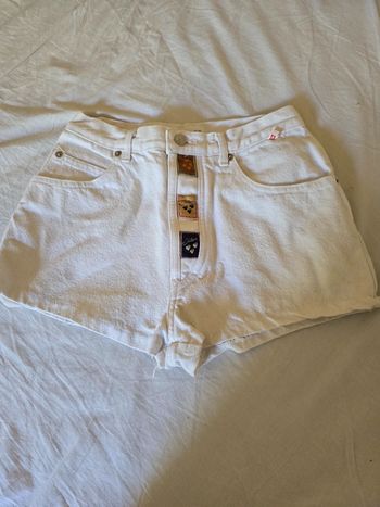 Short en jeans court 🍒Odilène vintage 80🍒taille 32/34