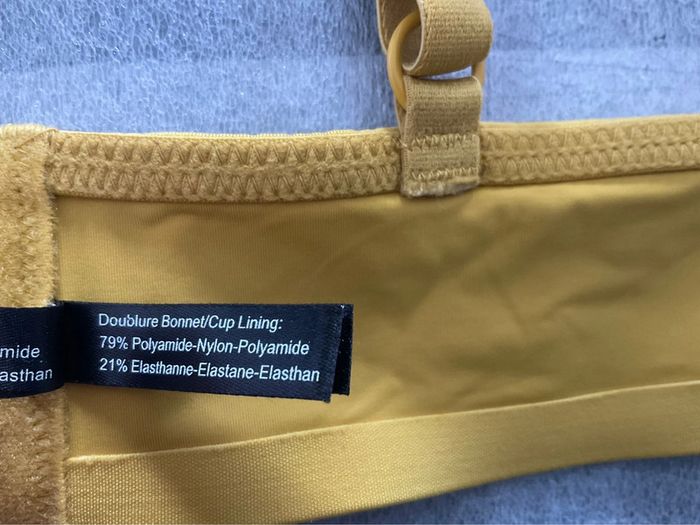 Soutien-gorge jaune Rougegorge - photo numéro 10