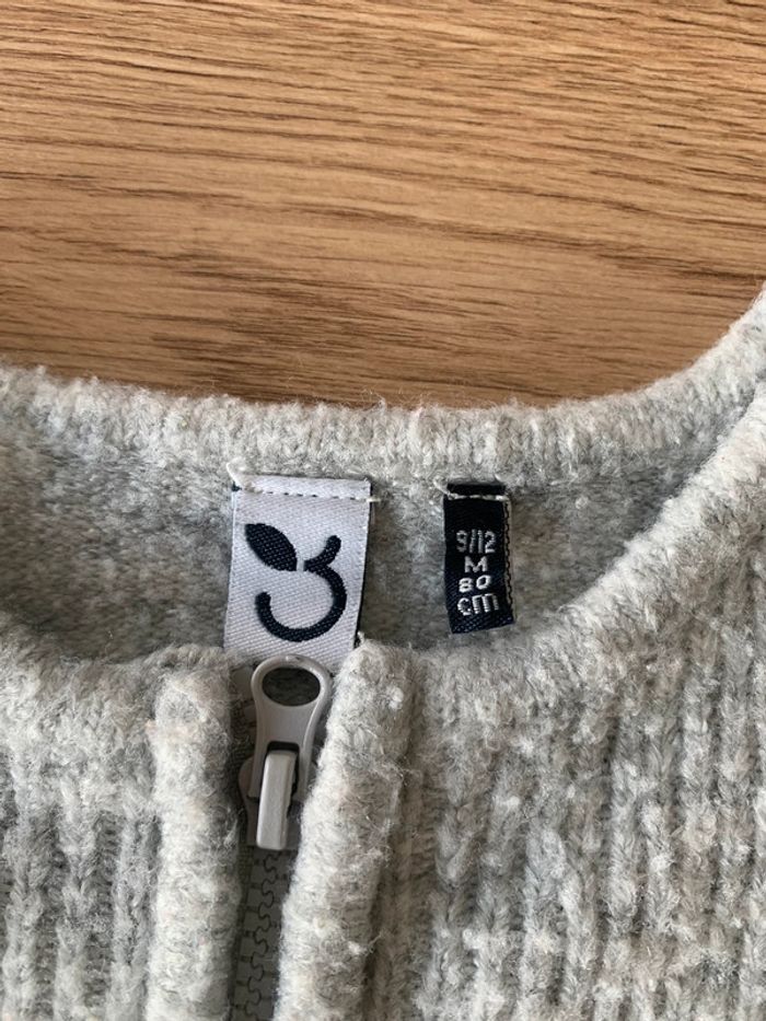 Gilet fille 3 pommes - photo numéro 3