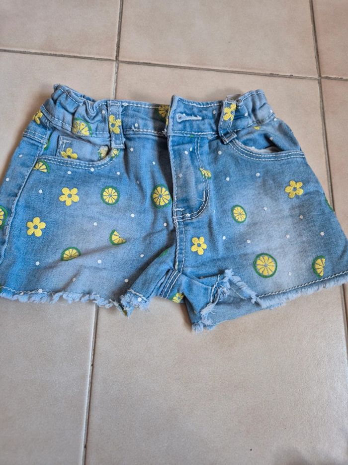 Lot de 6 short fille 24 mois - photo numéro 3