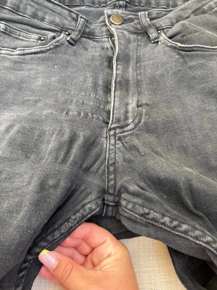 Jean noir zara taille 38 - photo numéro 7