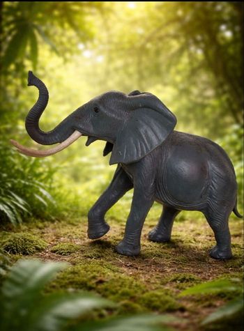 Gros jouet éléphant