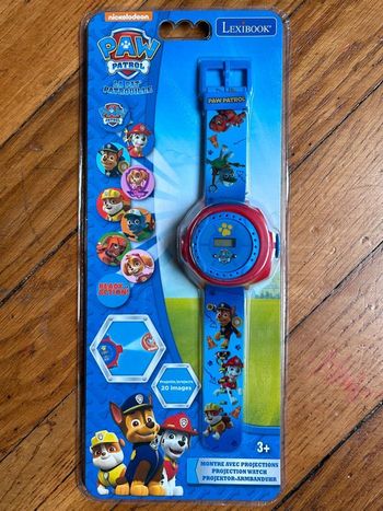 Neuve !! Montre projection Lexibook Pat Patrouille