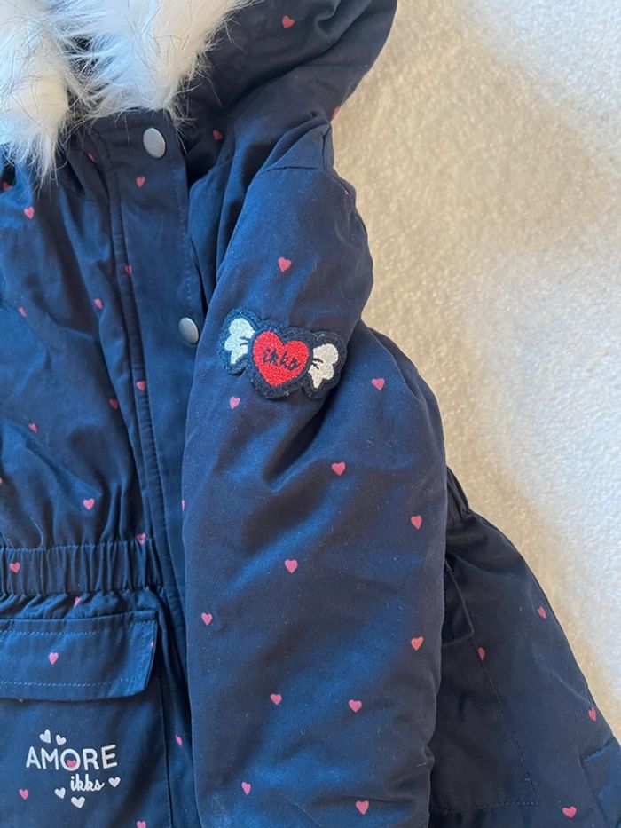 Manteau marine IKKS 18 mois - photo numéro 3