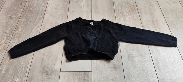 Gilet noir à boutons Orchestra T4A