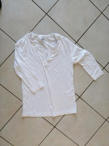 T-shirt manches 3 quarts