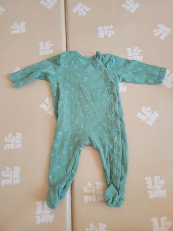 Pyjama coton léger mixte 6 mois – motif savane