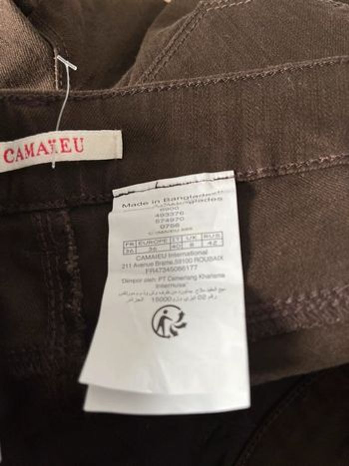 Pantalon femme Camaïeu slim taille 36 neuf - photo numéro 8