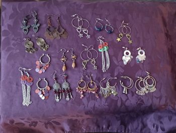 Boucles d'oreilles pendantes 