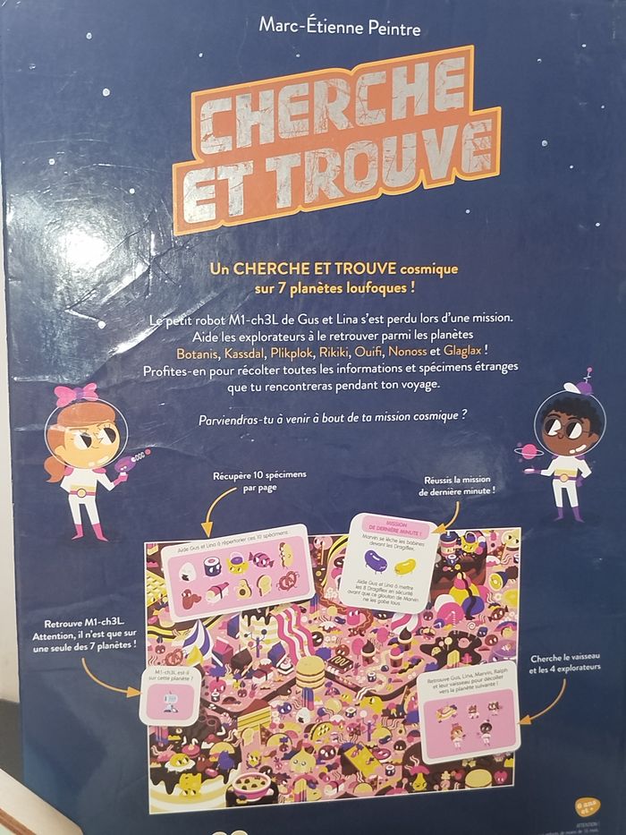 Auzou Cherche et trouve Gus et Lina Explorateurs de l'espace - photo numéro 5