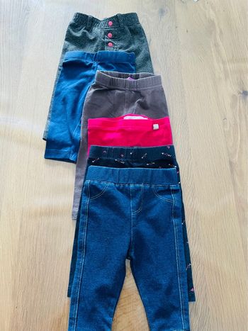 Lot 6 leggings 3 mois